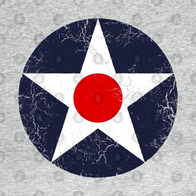 USAAC WW2 Warbird Roundel by Wykd_Life